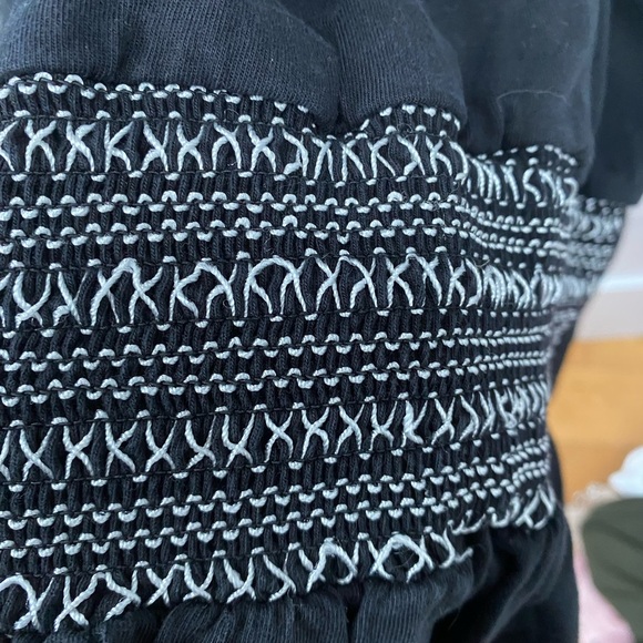 Batsheva Frankie long sleeve modern Victorian black dress​, plus size dress - Picture 7 of 9